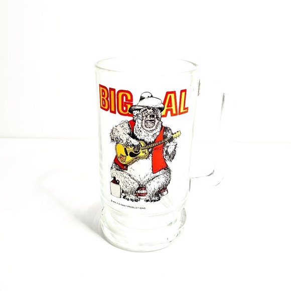 Walt Disney Productions Big AL Country Bear Jamboree Glass/Mug/Stein w D Handle - Picture 1 of 4